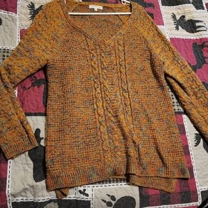 Retrology sweater yellow/orange Large